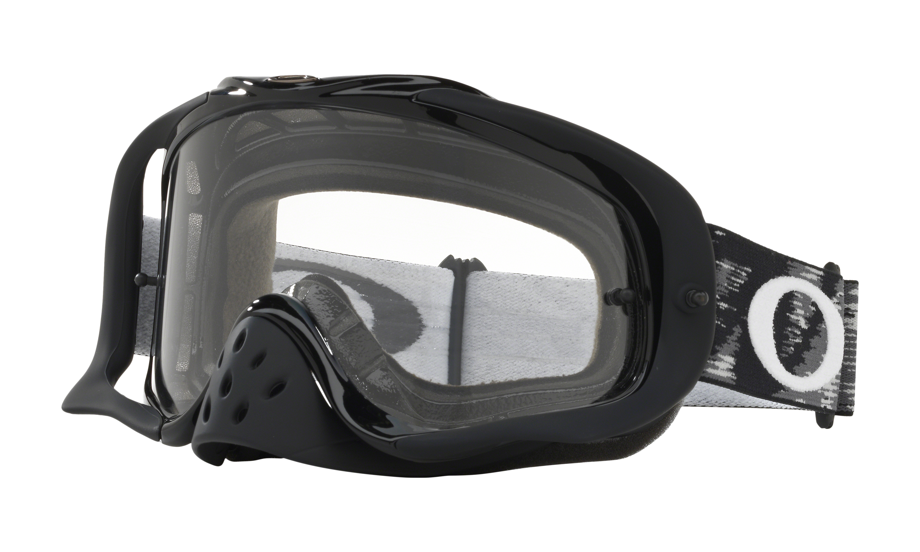 Oakley Crowbar® MX Goggles - Jet Black 