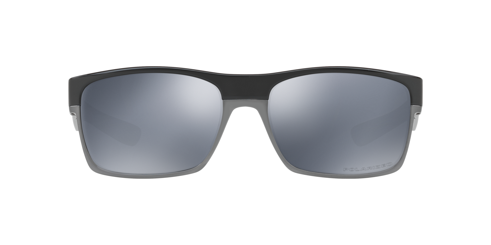 TwoFace™ Black Iridium Polarized Lenses, Polished Black Frame