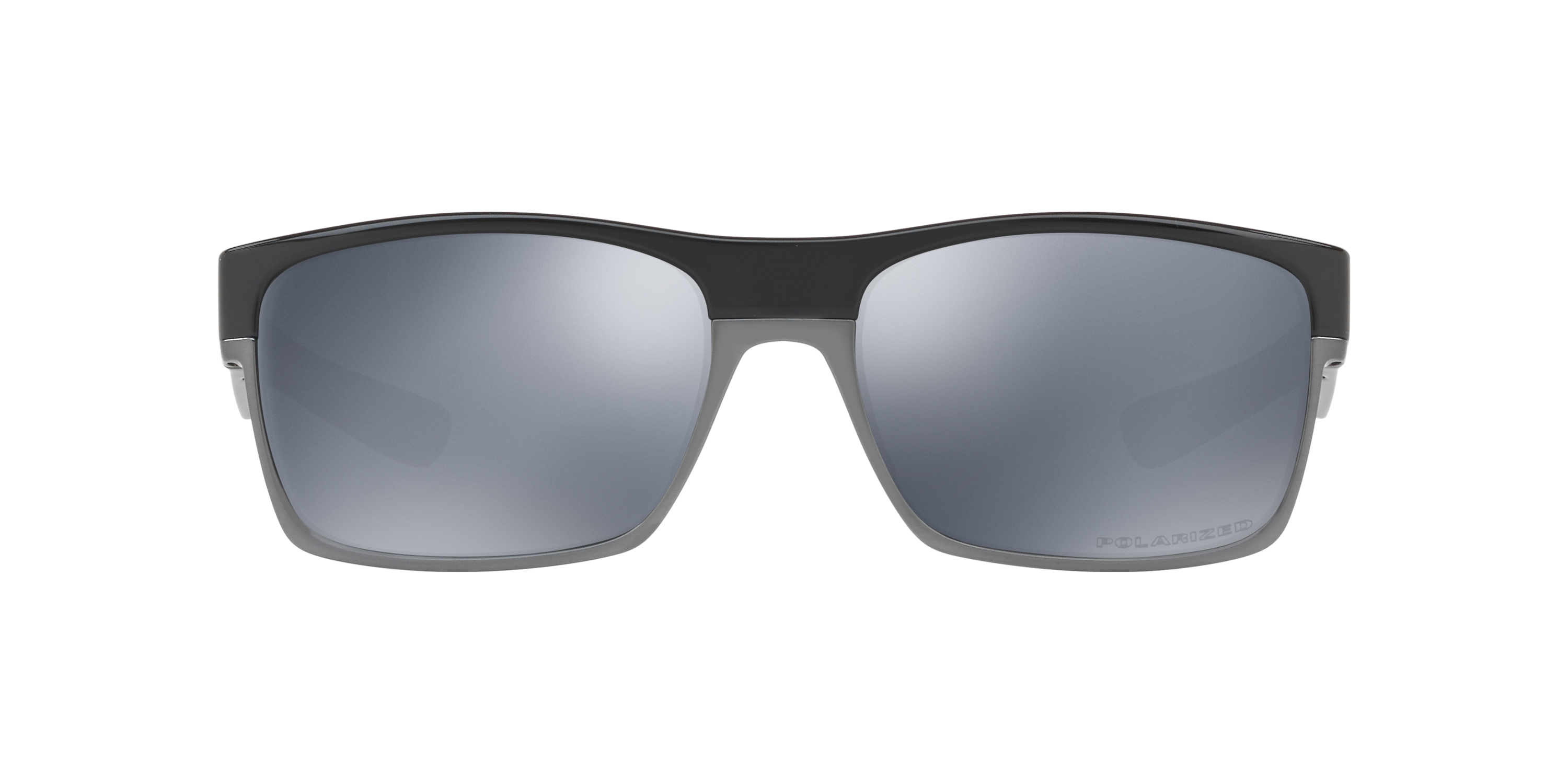 Twoface™ Black Iridium Polarized Lenses Polished Black Frame Sunglasses Oakley® Us 