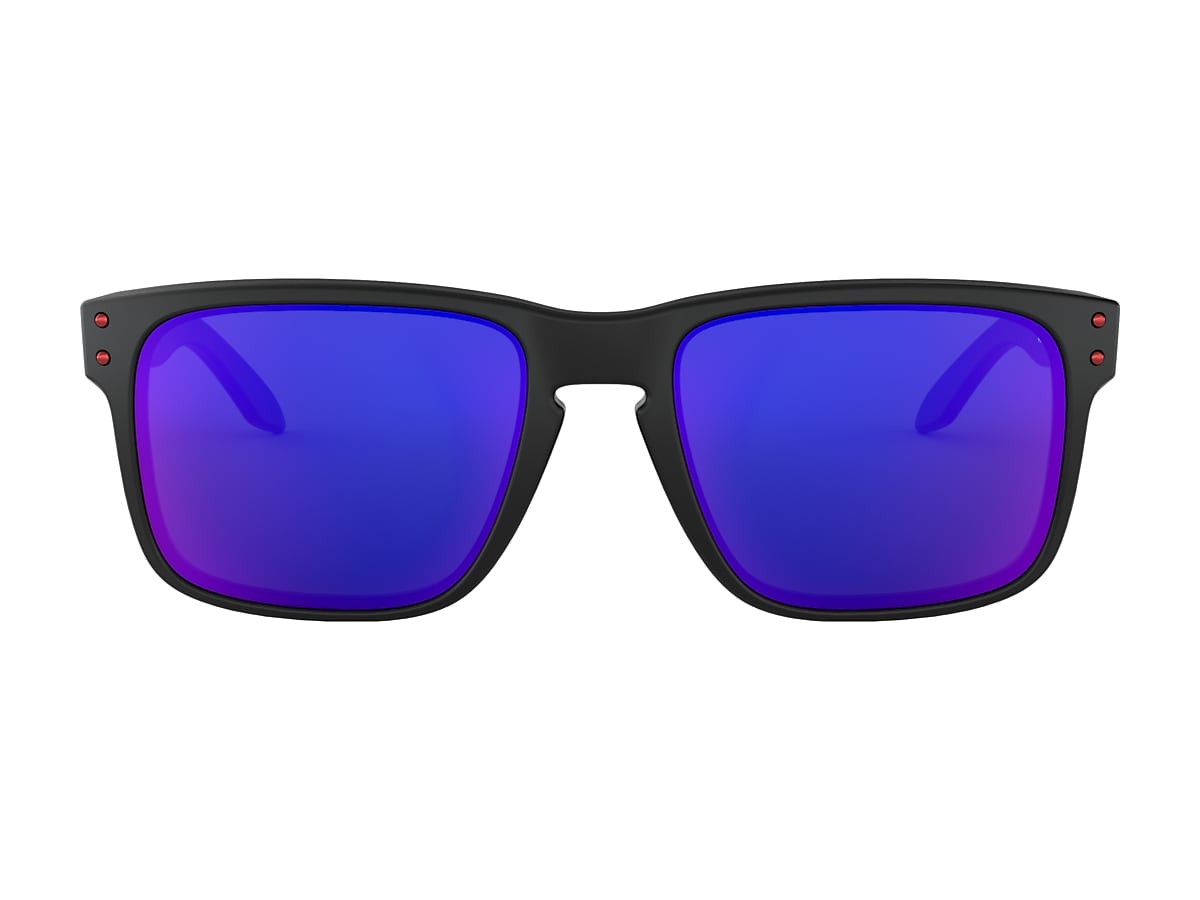 plastic Tien jaar Vervallen Holbrook™ Positive Red Iridium Lenses, Matte Black Frame Sunglasses | Oakley®  EU