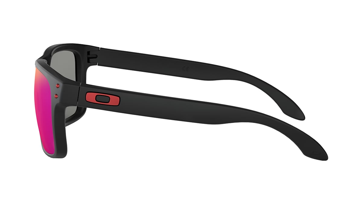 idioom Regeneratie Ga op pad Holbrook™ Positive Red Iridium Lenses, Matte Black Frame Sunglasses | Oakley®  US