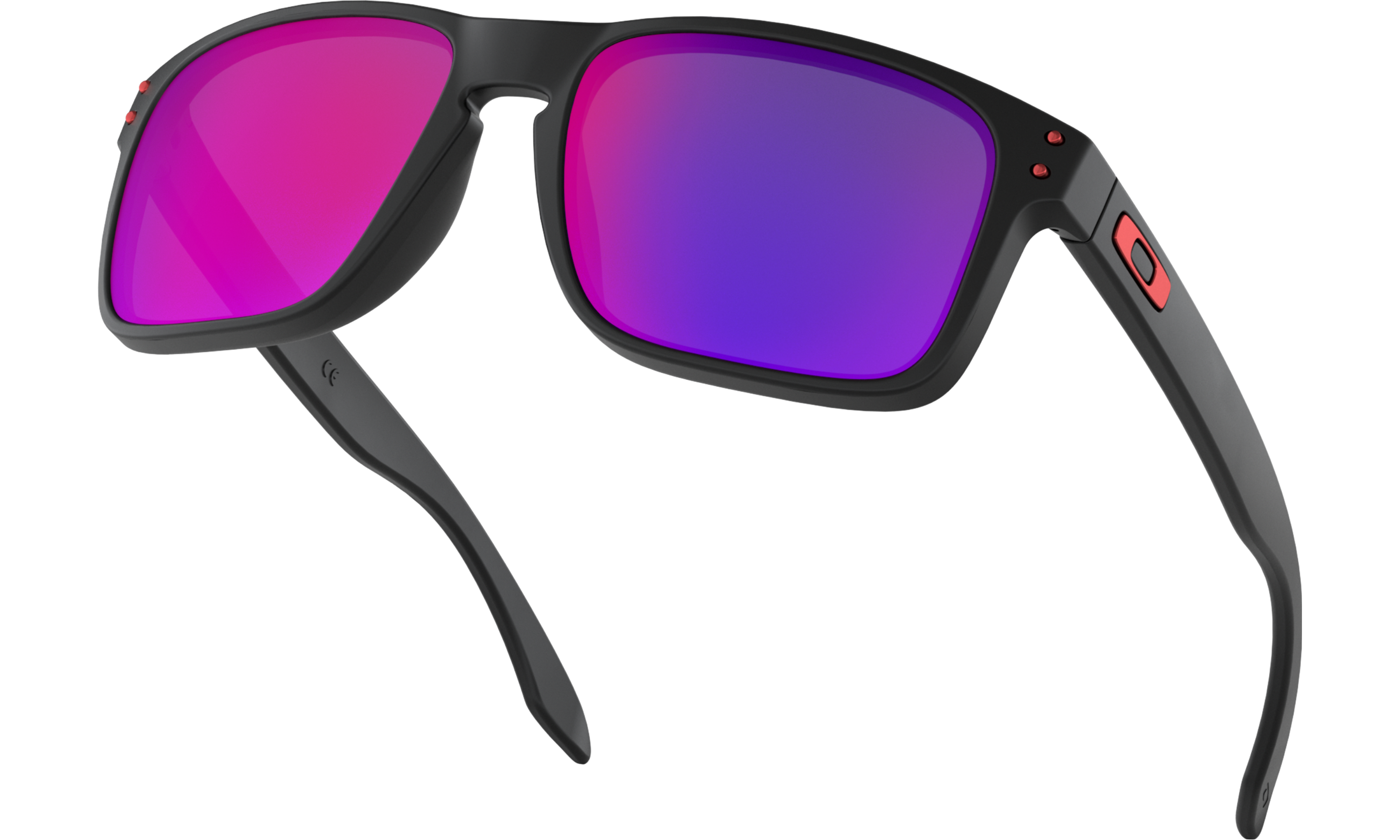 Black Frame/Multimirror Red Lenses Protom Sunglasses