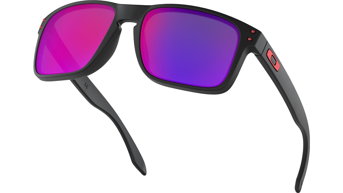 Holbrook™ Prizm Sapphire Polarized Lenses, Matte Black Frame Sunglasses |  Oakley® EU