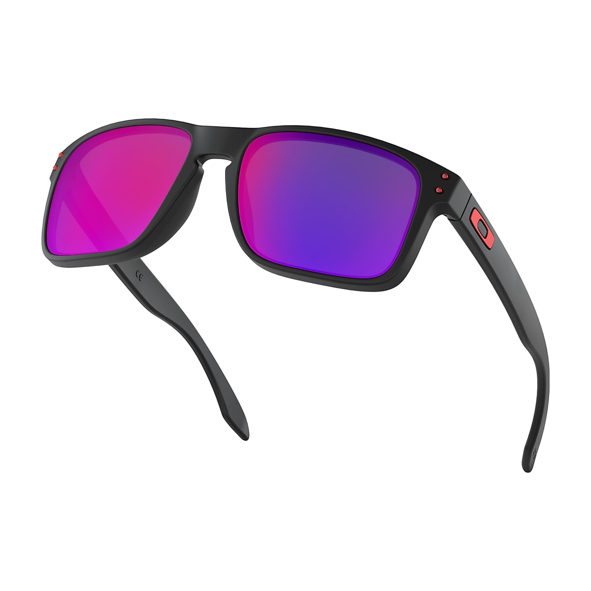 Holbrook™ + Red Iridium Matte Black アイウェア | Oakley® 日本