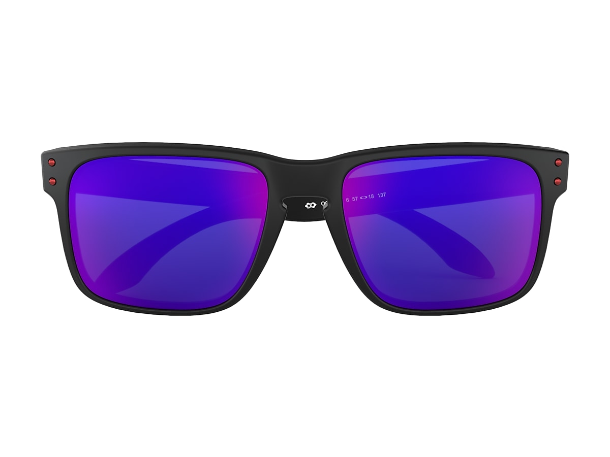 Holbrook™ Positive Red Iridium Lenses, Matte Black Frame Sunglasses | Oakley®  US