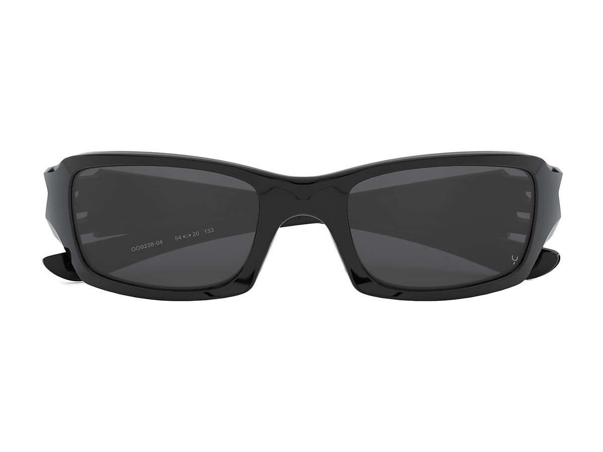 Fives Squared® Grey Lenses, Polished Black Frame Sunglasses | Oakley® GB