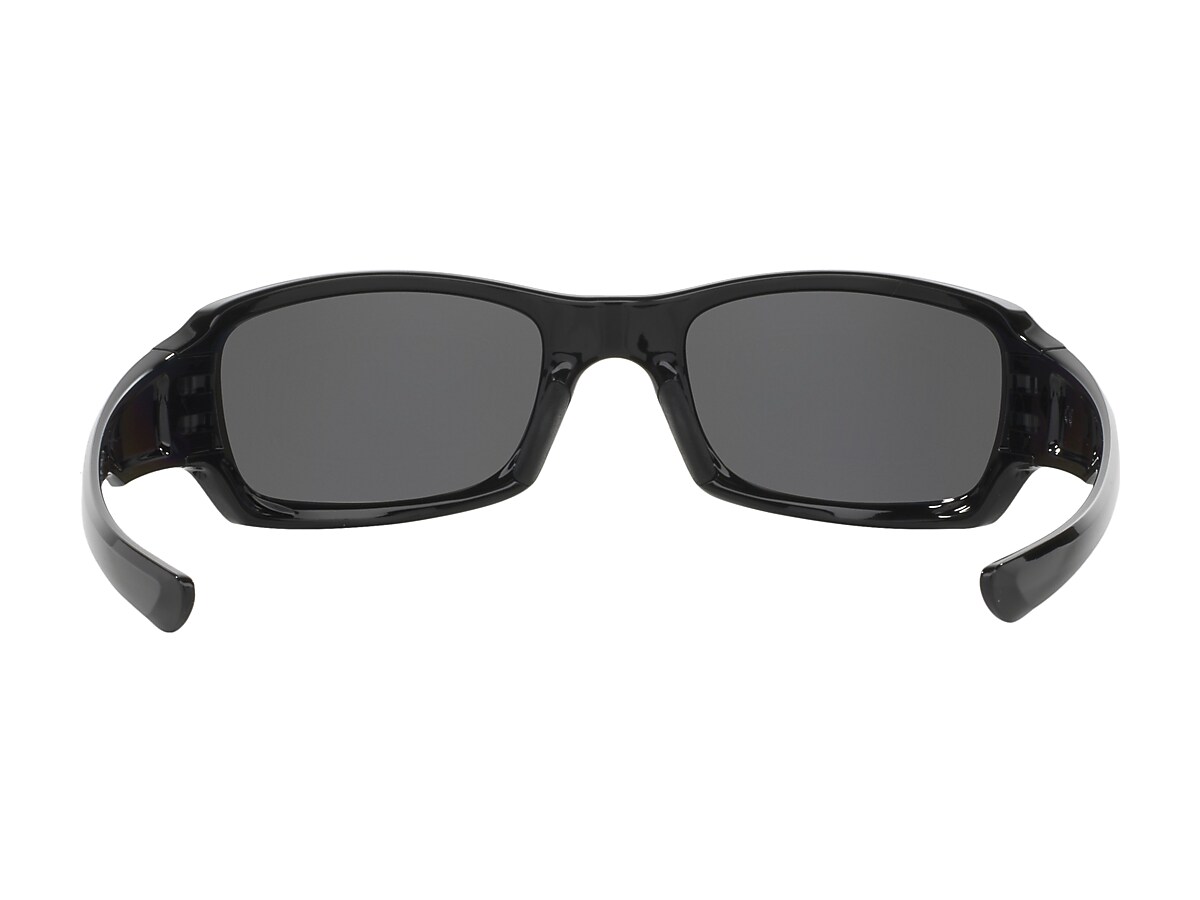 Fives Squared® Black Iridium Polarized Lenses, Polished Black Frame  Sunglasses | Oakley® US