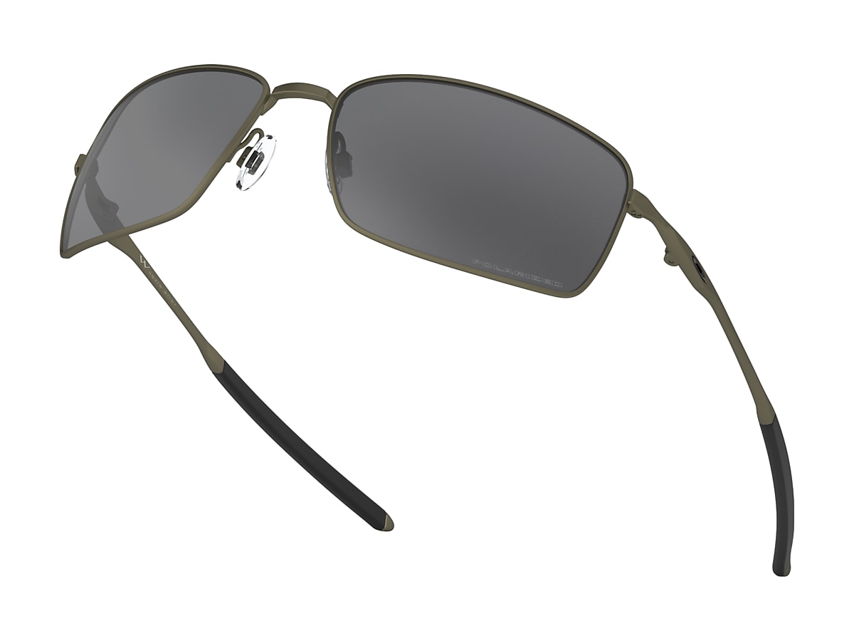 Square Wire™ Prizm Tungsten Polarized Lenses, Tungsten Frame Sunglasses |  Oakley® US