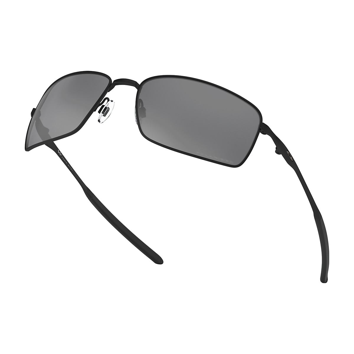 Gensidig fedt nok Fare Square Wire™ Black Iridium Polarized Lenses, Matte Black Frame Sunglasses |  Oakley® EU