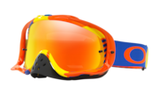 Crowbar® MX Goggles - Biohaz Orange/Blue