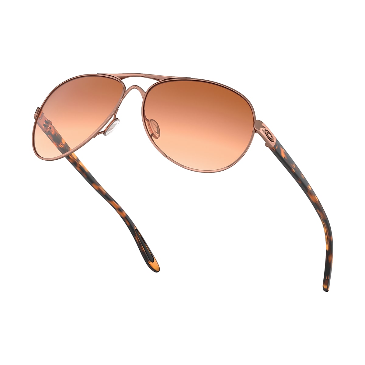 Feedback Prizm Tungsten Polarized Lenses, Rose Gold Frame Sunglasses |  Oakley® CA