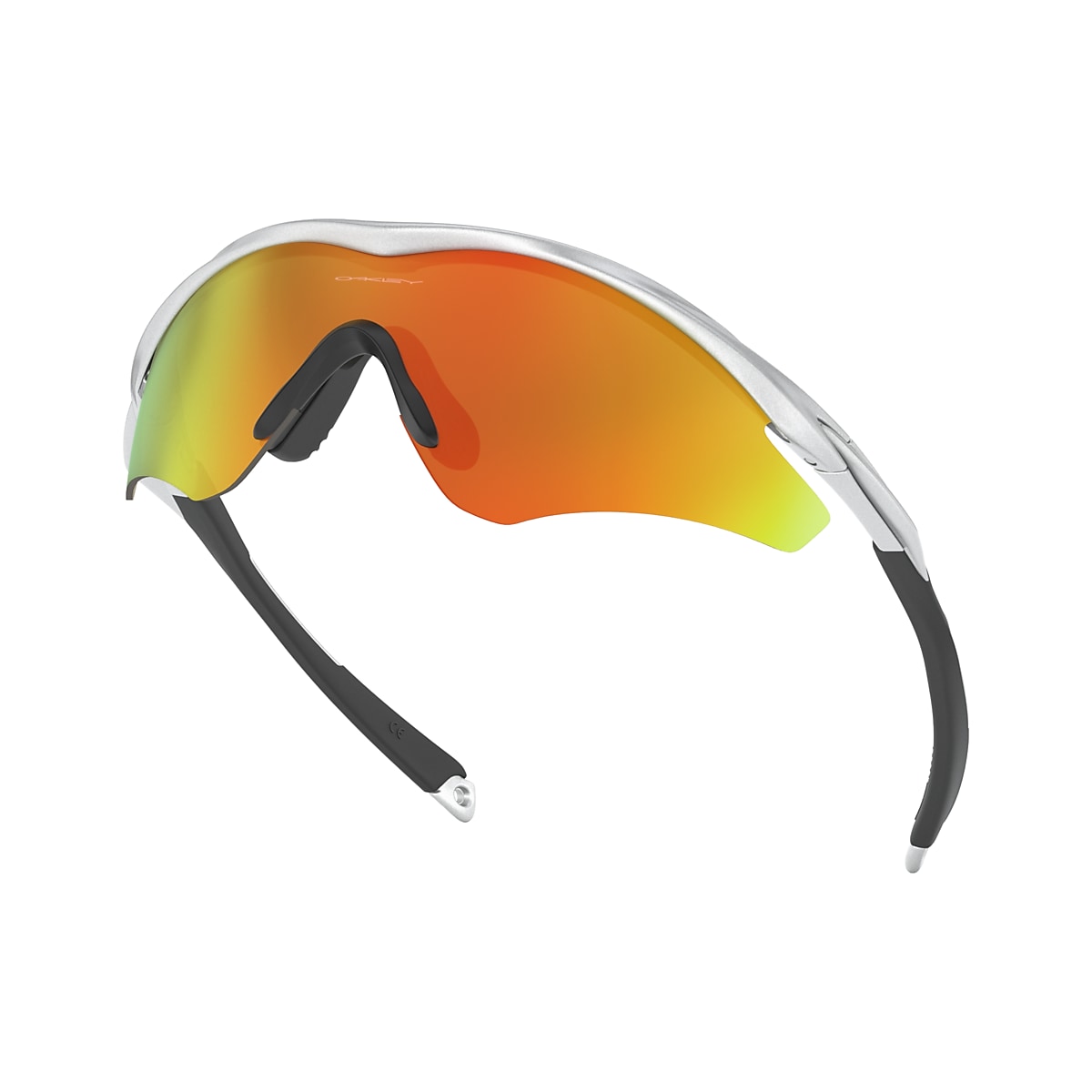 Elemental Blitz Interpretive M2 Frame® Fire Iridium Lenses, Silver Frame Sunglasses | Oakley® US