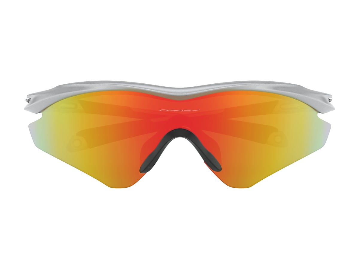 M2 Frame® Fire Iridium Lenses, Silver Frame Sunglasses | Oakley® US