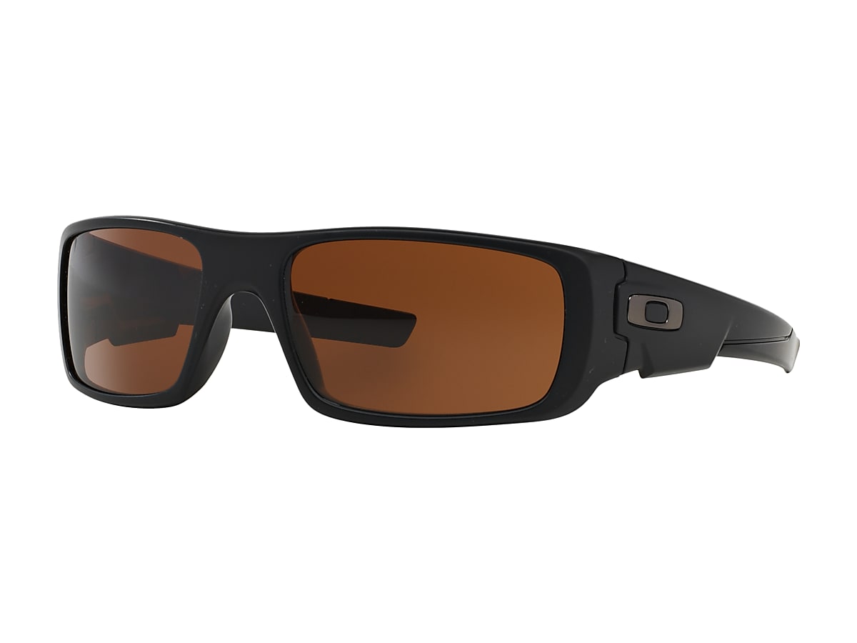 Crankshaft™ Dark Bronze Lenses, Matte Black Frame Sunglasses | Oakley® US