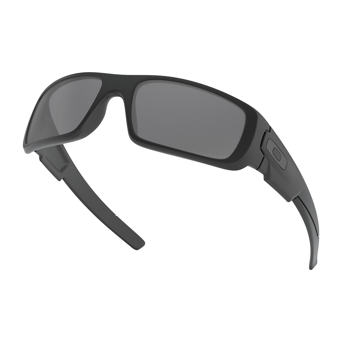 Crankshaft™ Black Iridium Polarized Lenses, Matte Black Frame Sunglasses |  Oakley® AU