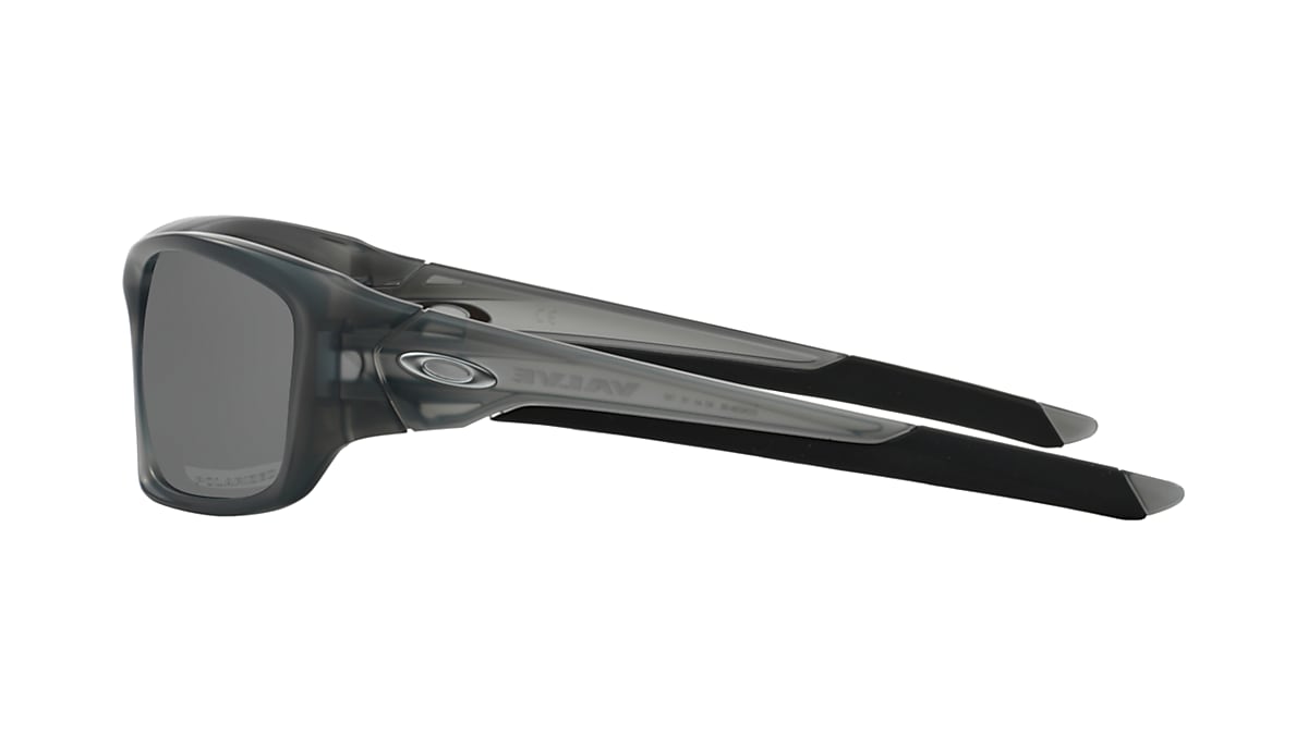 Valve® Black Iridium Polarized Lenses, Matte Grey Smoke Frame Sunglasses |  Oakley® US