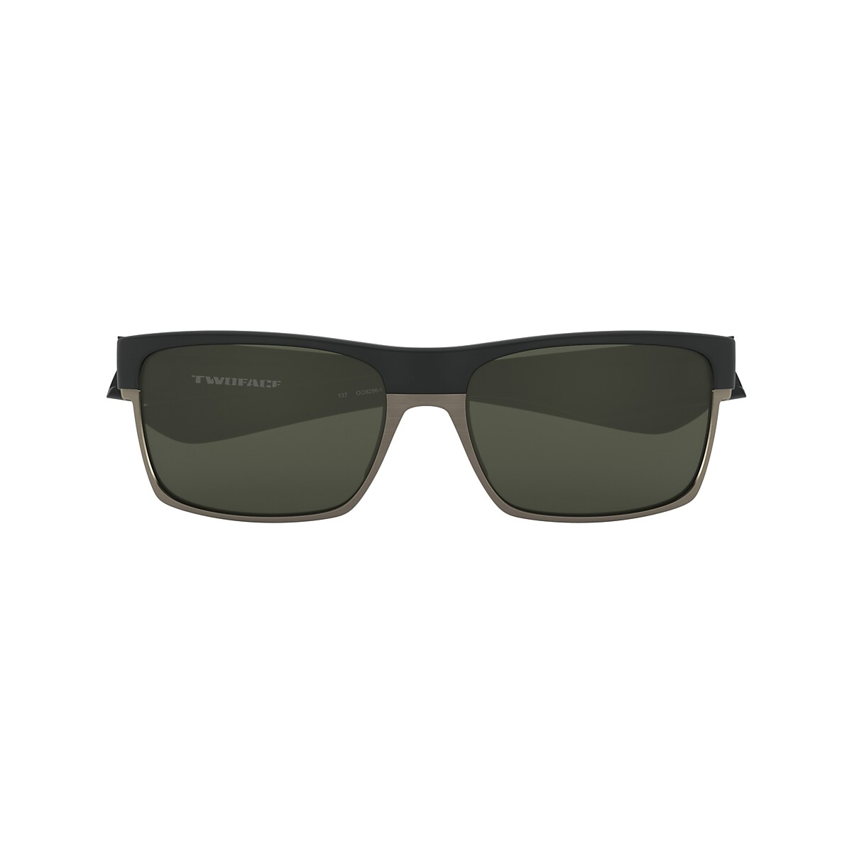 TwoFace™ (Low Bridge Fit) Dark Grey Lenses, Matte Black Frame