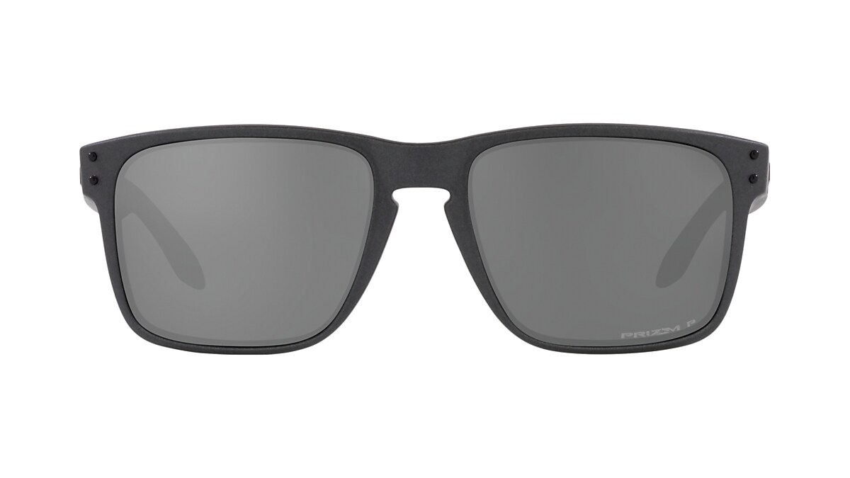 Holbrook™ XL Prizm Black Polarized Steel de sol | Oakley® BR