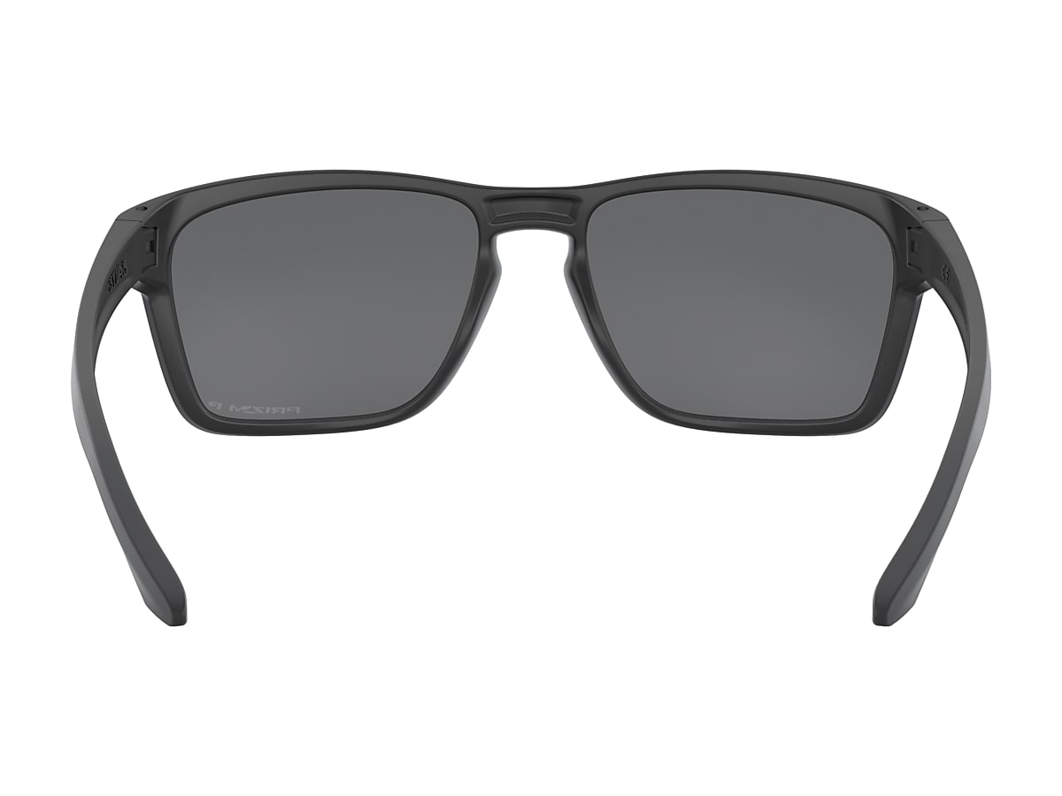 Oakley Sylas Sunglasses with Polished Black Frame and Prizm Grey