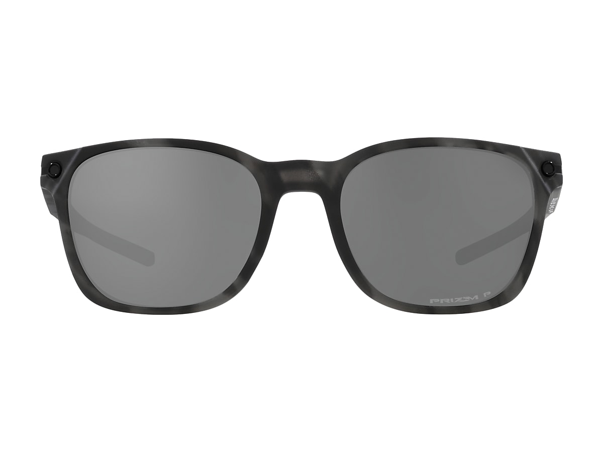 Ojector Prizm Black Polarized Lenses, Matte Black Tortoise Frame Sunglasses  | Oakley® GB