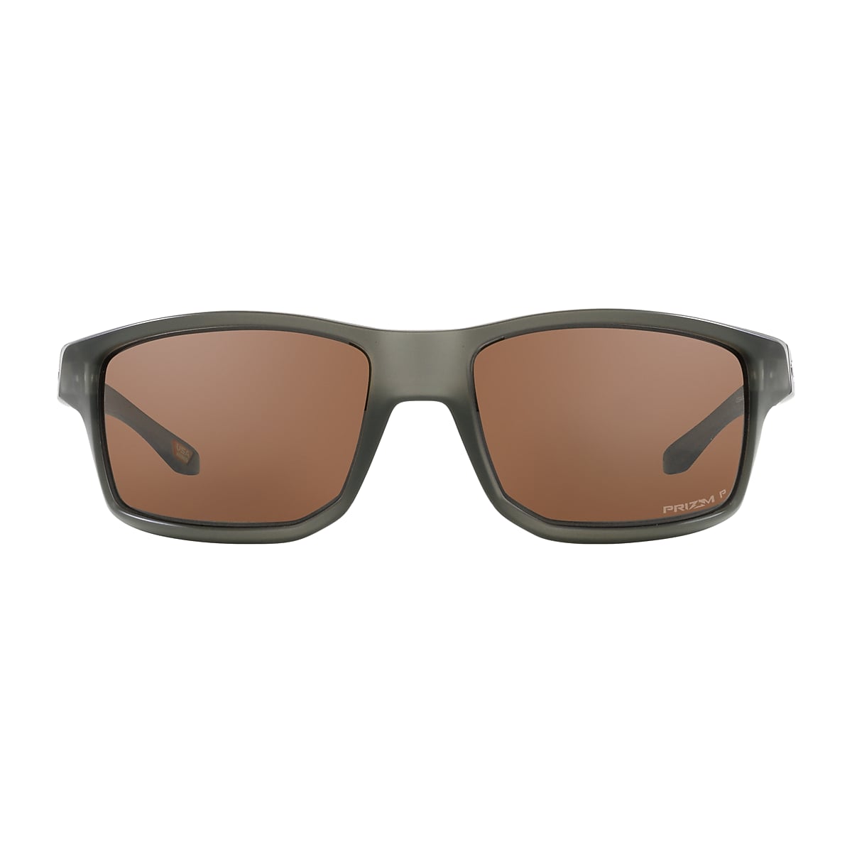 Oakley Gibston Sunglasses with Matte Grey Smoke Frame and Prizm