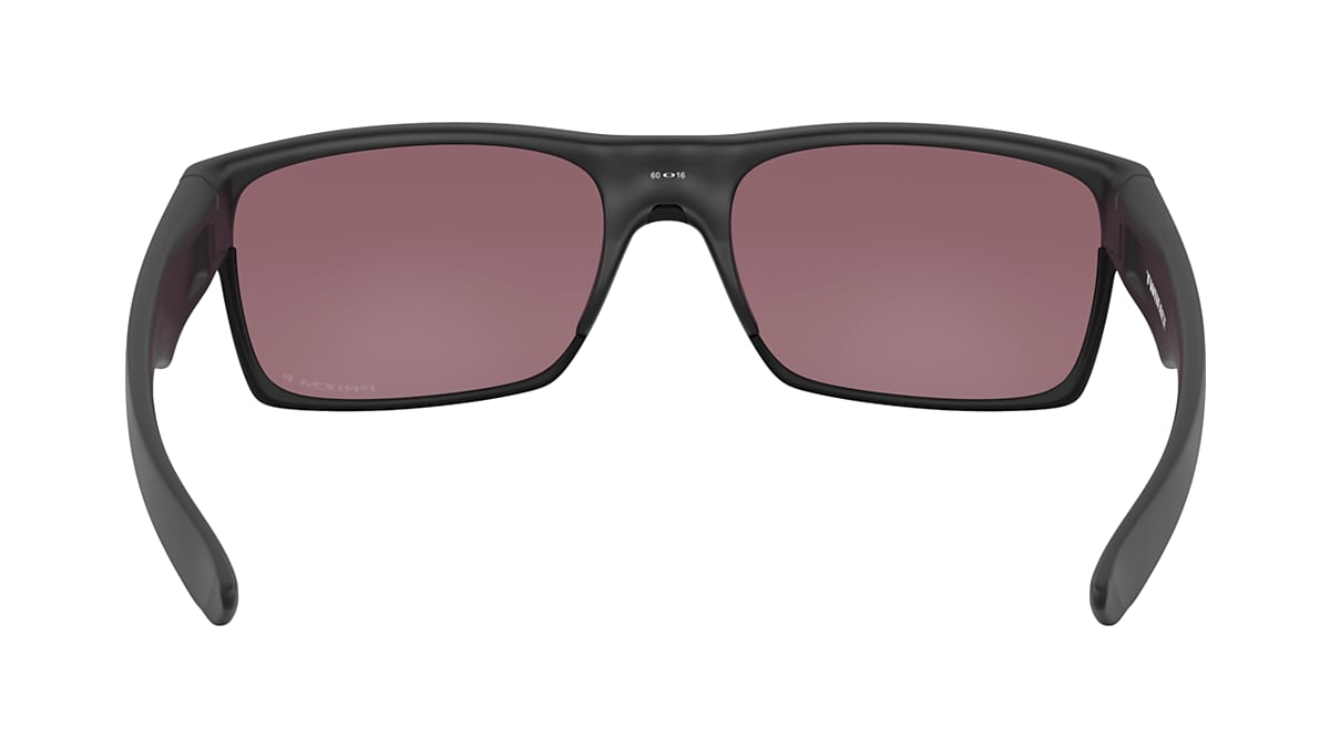 TwoFace™ Chrome Iridium Lenses, Matte Black Frame Sunglasses | Oakley® SE