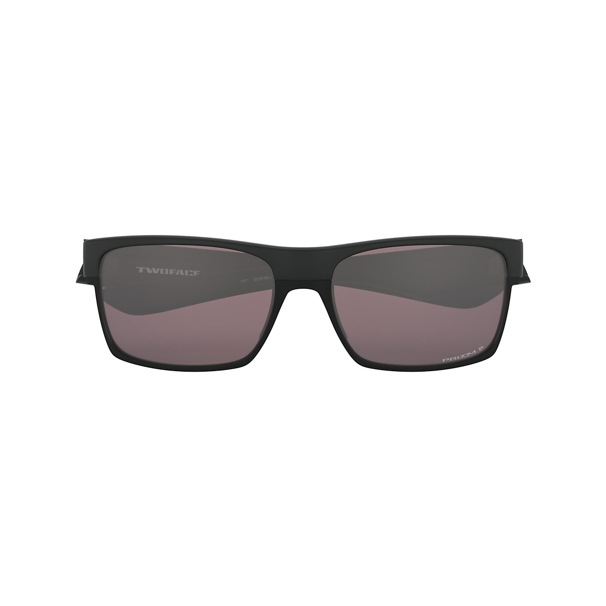 TwoFace™ Prizm Daily Polarized Lenses, Matte Black Frame Sunglasses | Oakley®  US