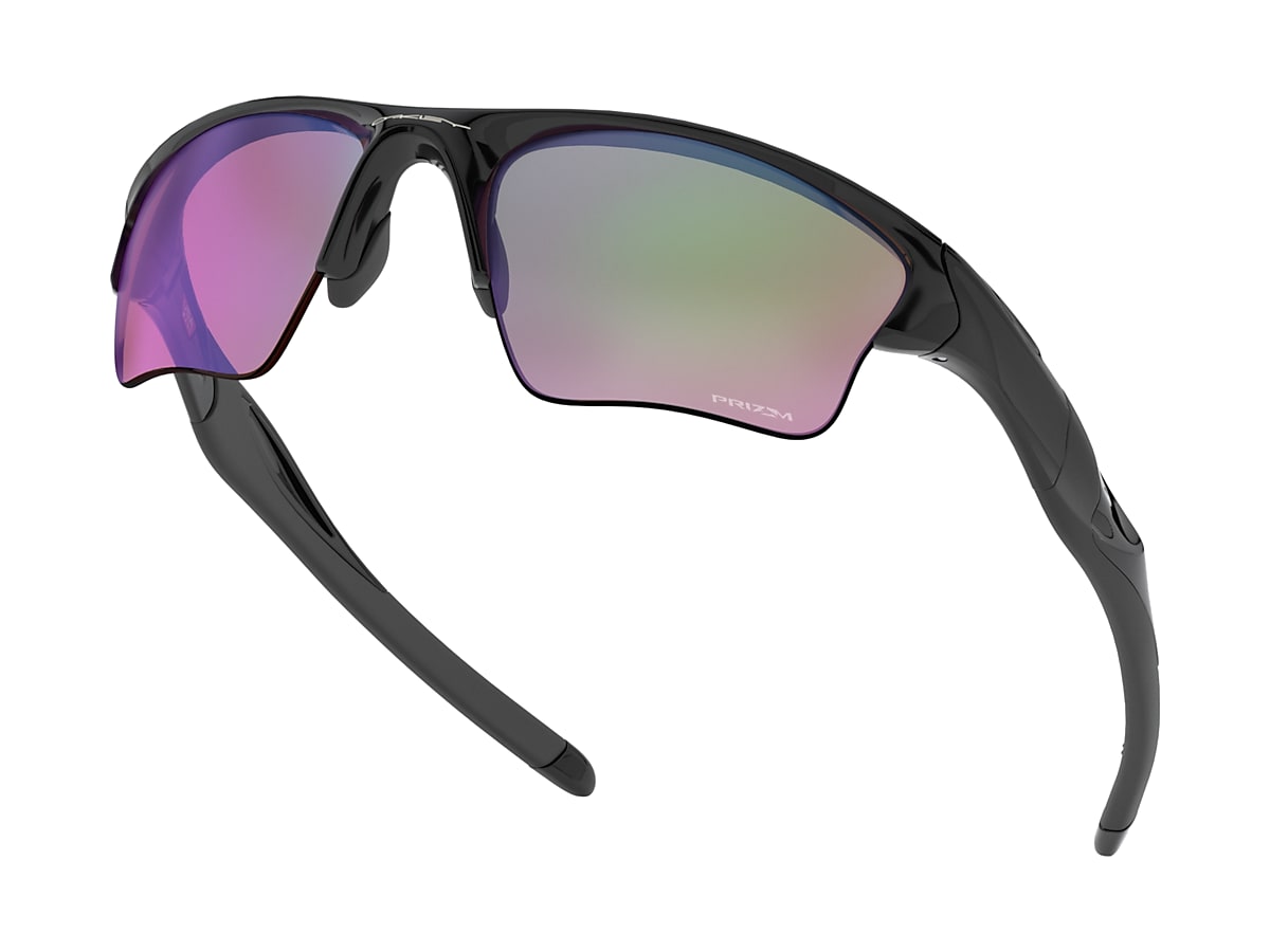 Half Jacket®  XL Prizm Golf Lenses, Polished Black Frame Sunglasses |  Oakley® PT