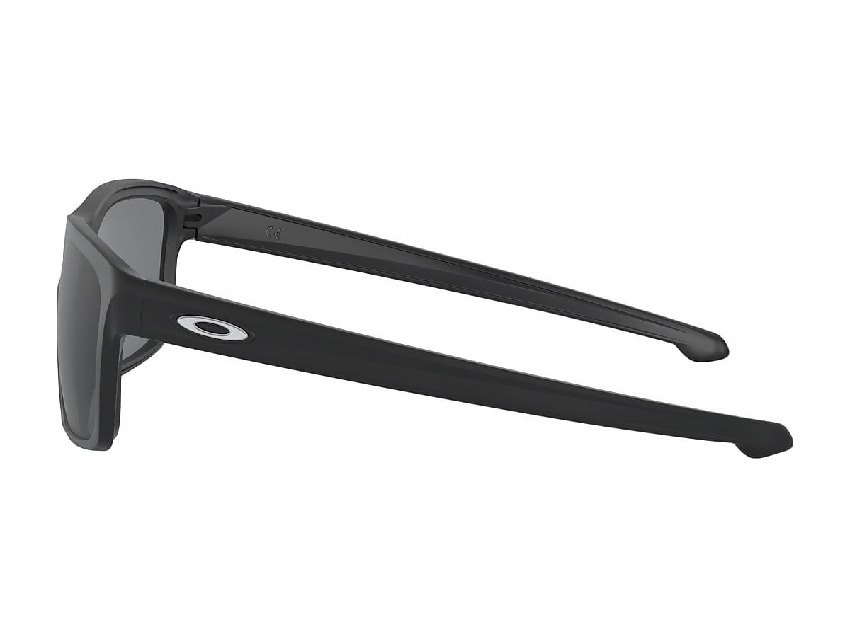 Sliver Grey Lenses Matte Black Frame Sunglasses Oakley EU