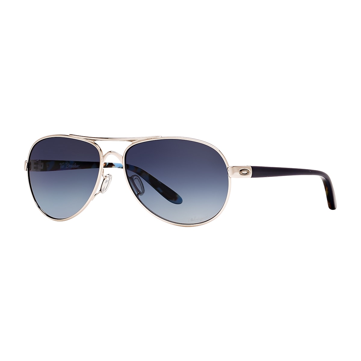 Tie Breaker Prizm Grey Gradient Lenses, Polished Chrome Frame Sunglasses