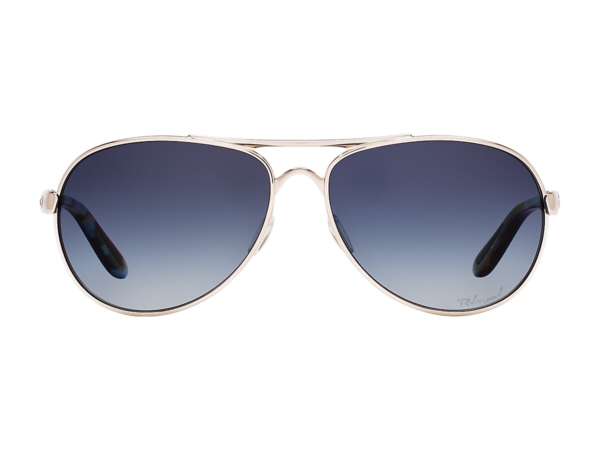 Tie Breaker Prizm Grey Gradient Lenses, Polished Chrome Frame Sunglasses