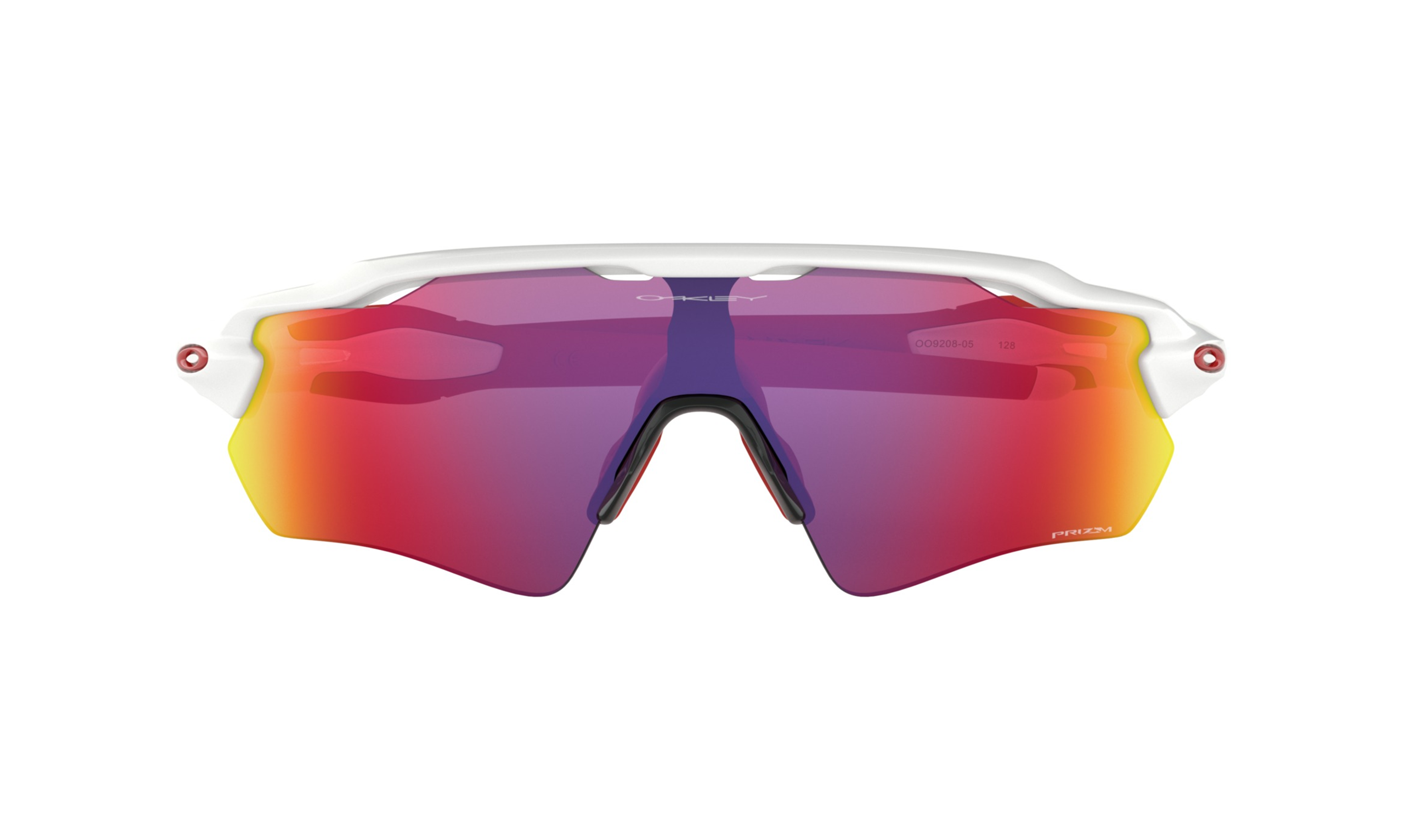 oakley red and white sunglasses