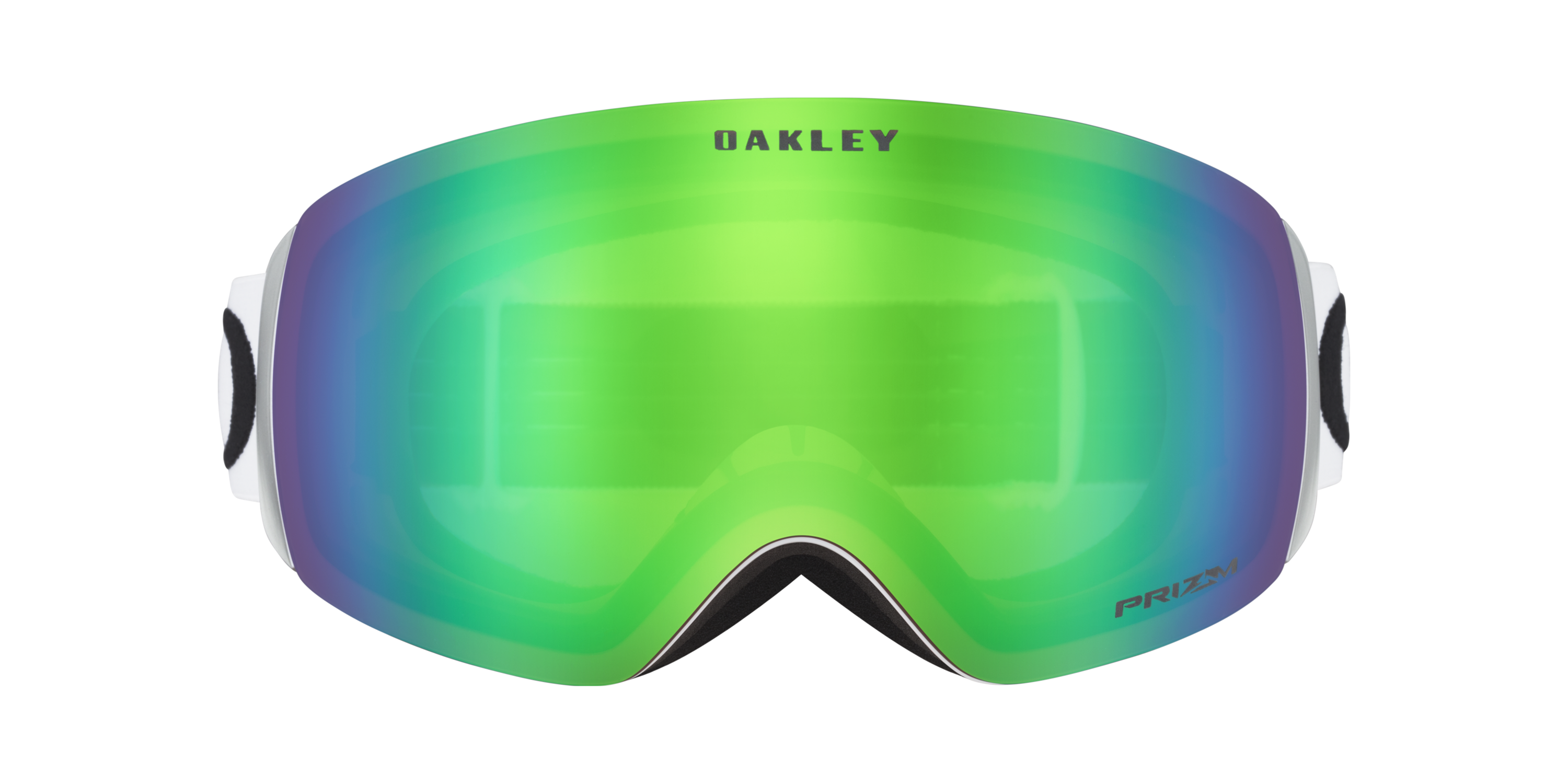 Oakley Flight Deck™ M Snow Goggles - Matte White - Prizm Snow Jade ...