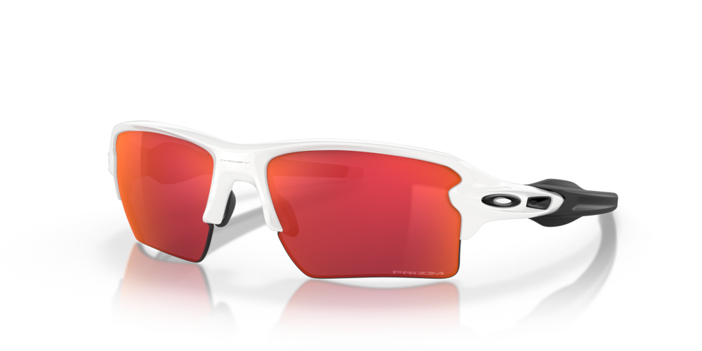Flak® 2.0 XL Prizm Field Lenses, Polished White Frame Sunglasses 