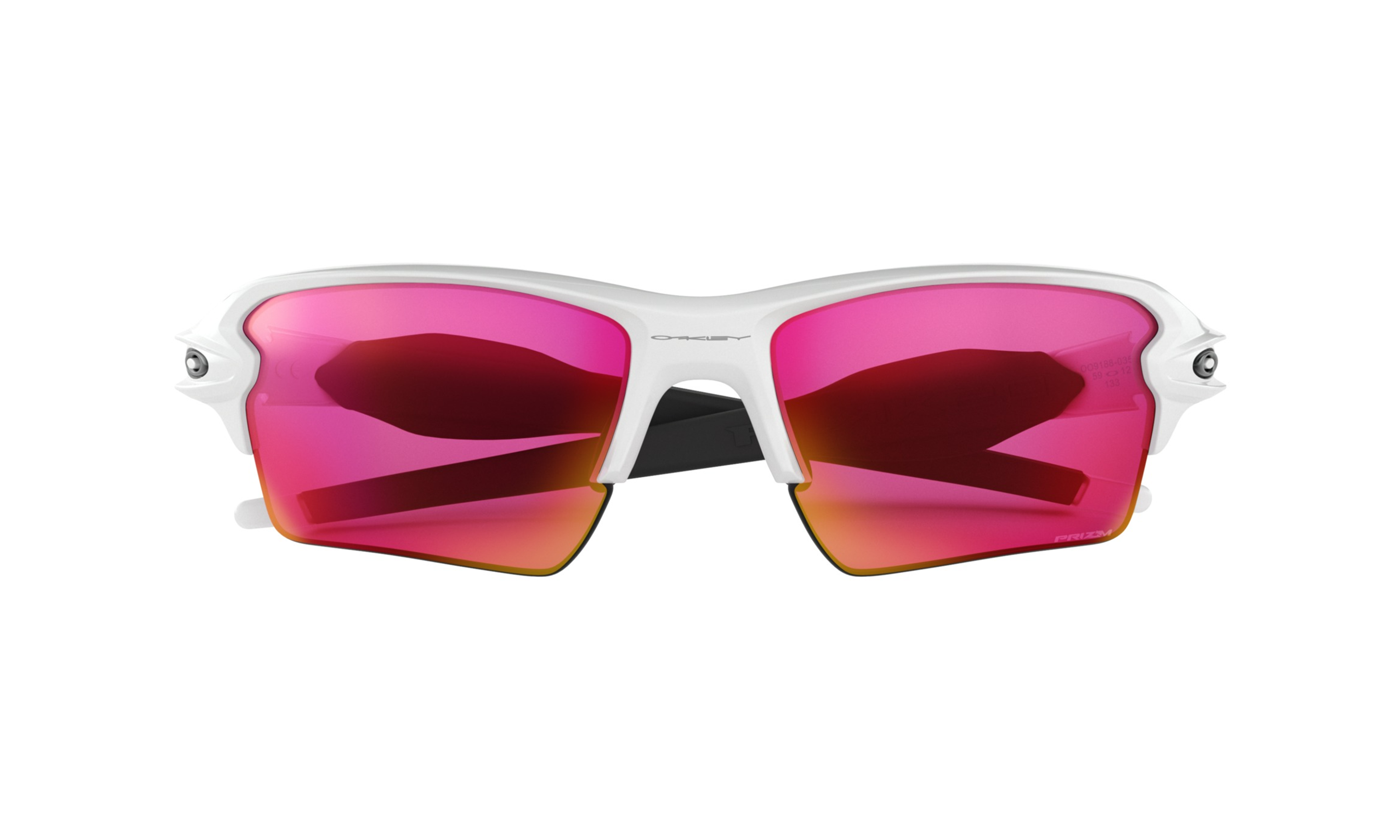 oakley red and white sunglasses