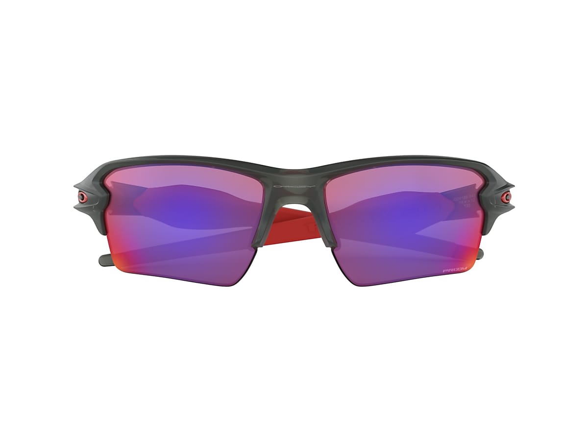 Óculos de Sol Oakley Flak Jacket 2.0 Branca Lentes Prizm Top