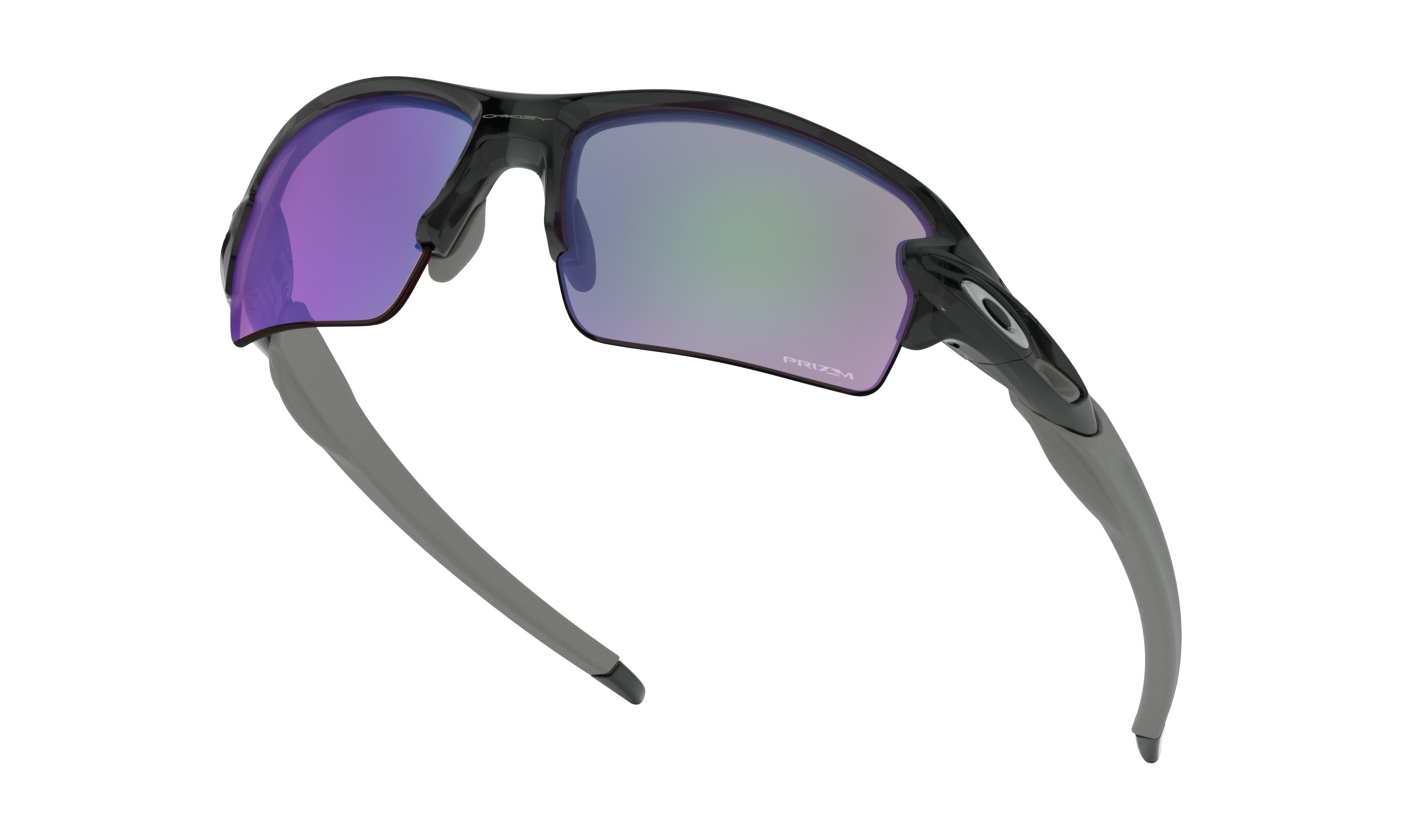 Flak® 2.0 (Low Bridge Fit) Prizm Ruby Lenses, Black Camo Frame Sunglasses