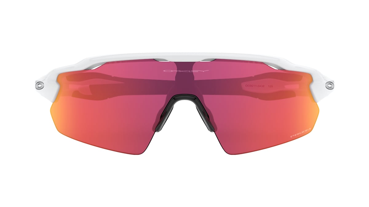 Radar® EV Pitch® Prizm Field Lenses, Polished White Frame Sunglasses