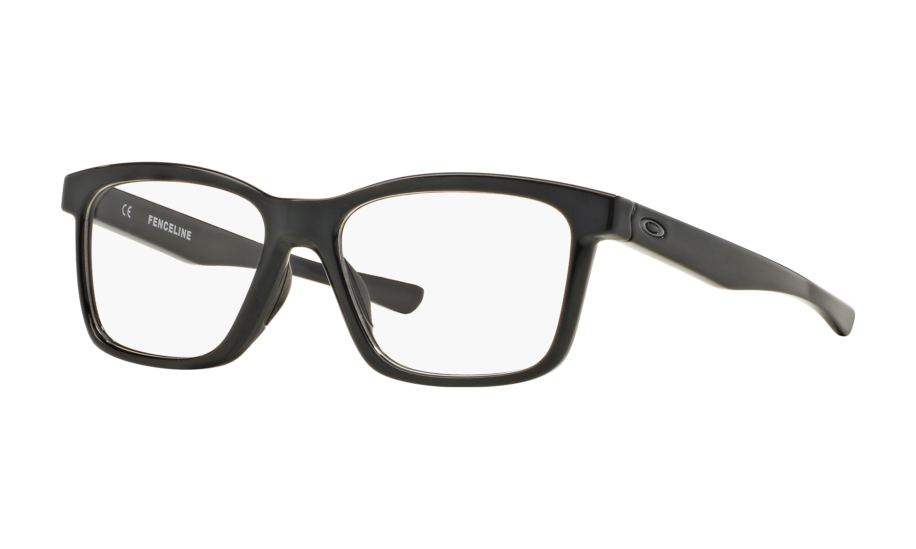 Fenceline™ Polished Black Eyeglasses | Oakley® US