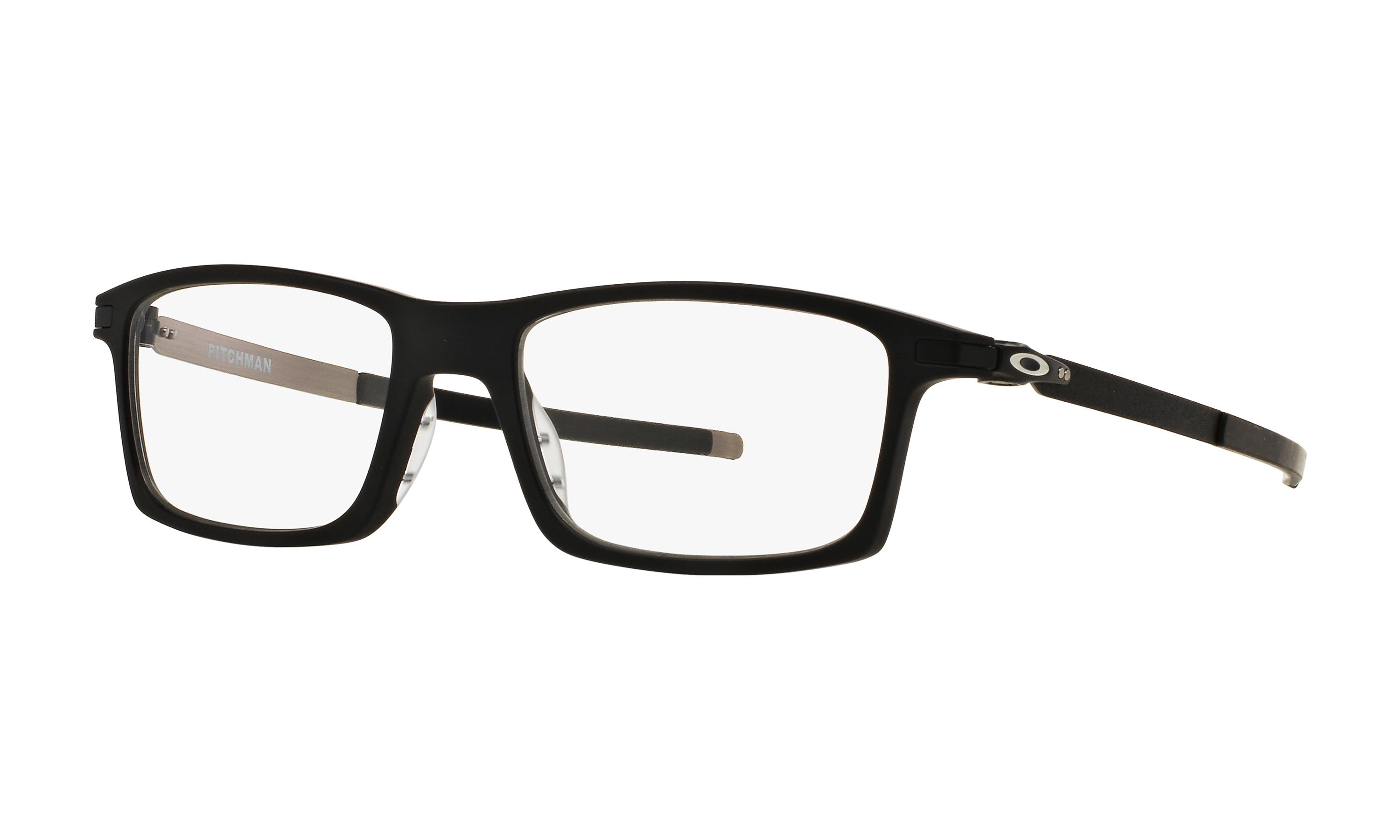 Pitchman™ Satin Black Eyeglasses 