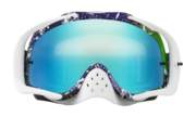 Crowbar® MX Goggles - Factory Splatter Green Purple
