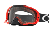 Crowbar® MX Goggles - Distress Tagline Orange Purple