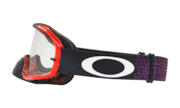 Crowbar® MX Goggles - Distress Tagline Orange Purple