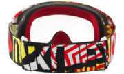 O-Frame® 2.0 MX Goggles - Mosh Pit Red Yellow