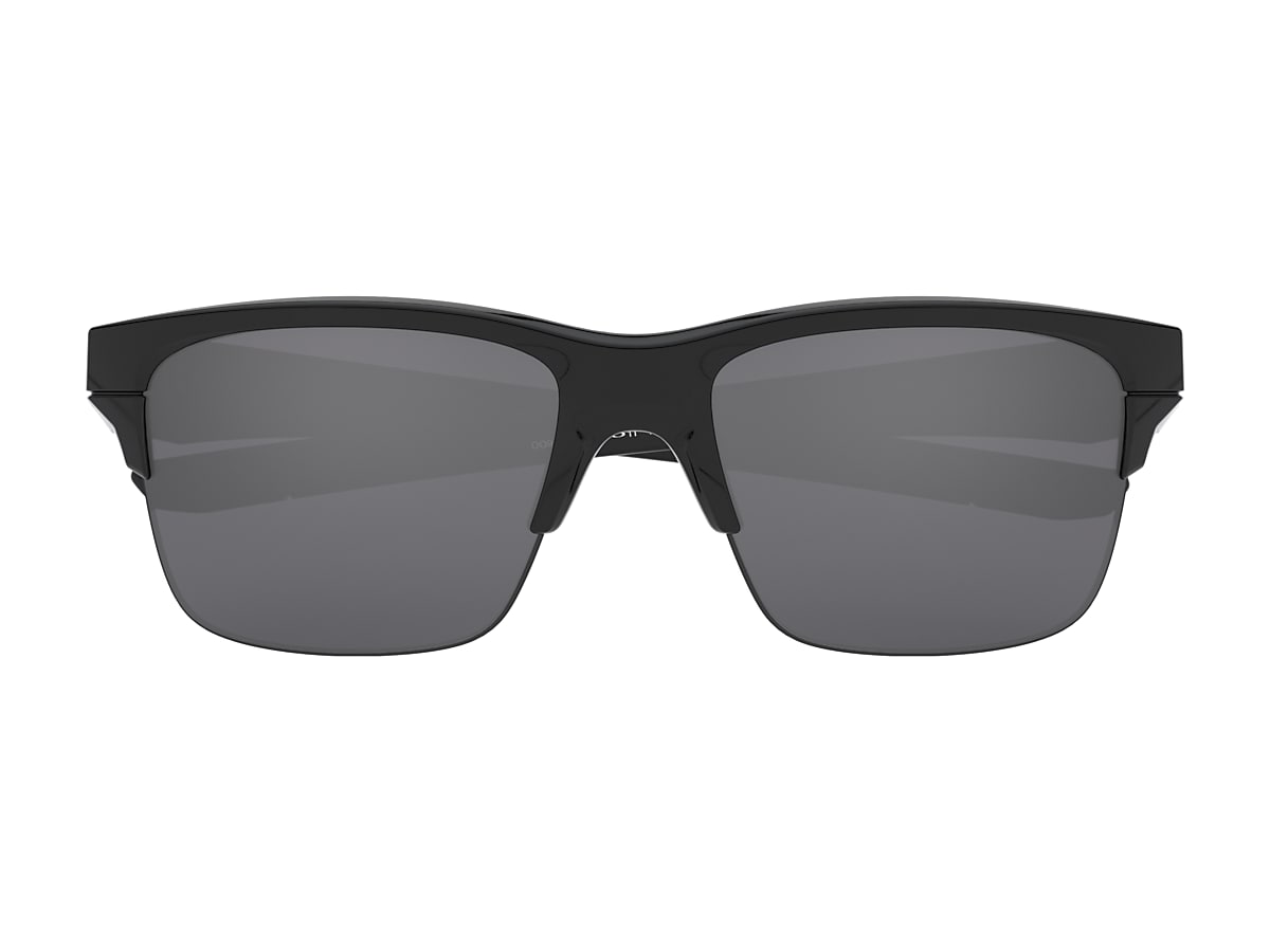 Thinlink Black Iridium Lenses, Polished Black Frame Sunglasses | Oakley® EU