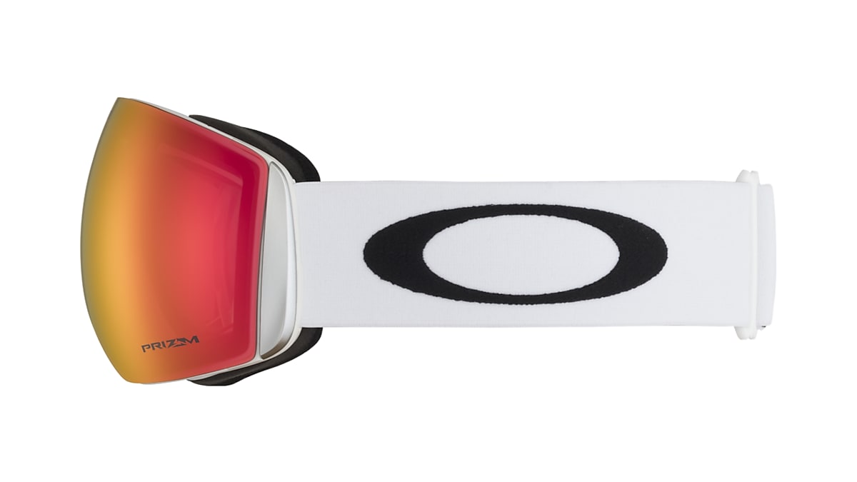 Oakley Flight Deck™ L Snow Goggles - Matte White - Prizm Snow Torch Iridium  - OO7050-35 | Oakley US Store