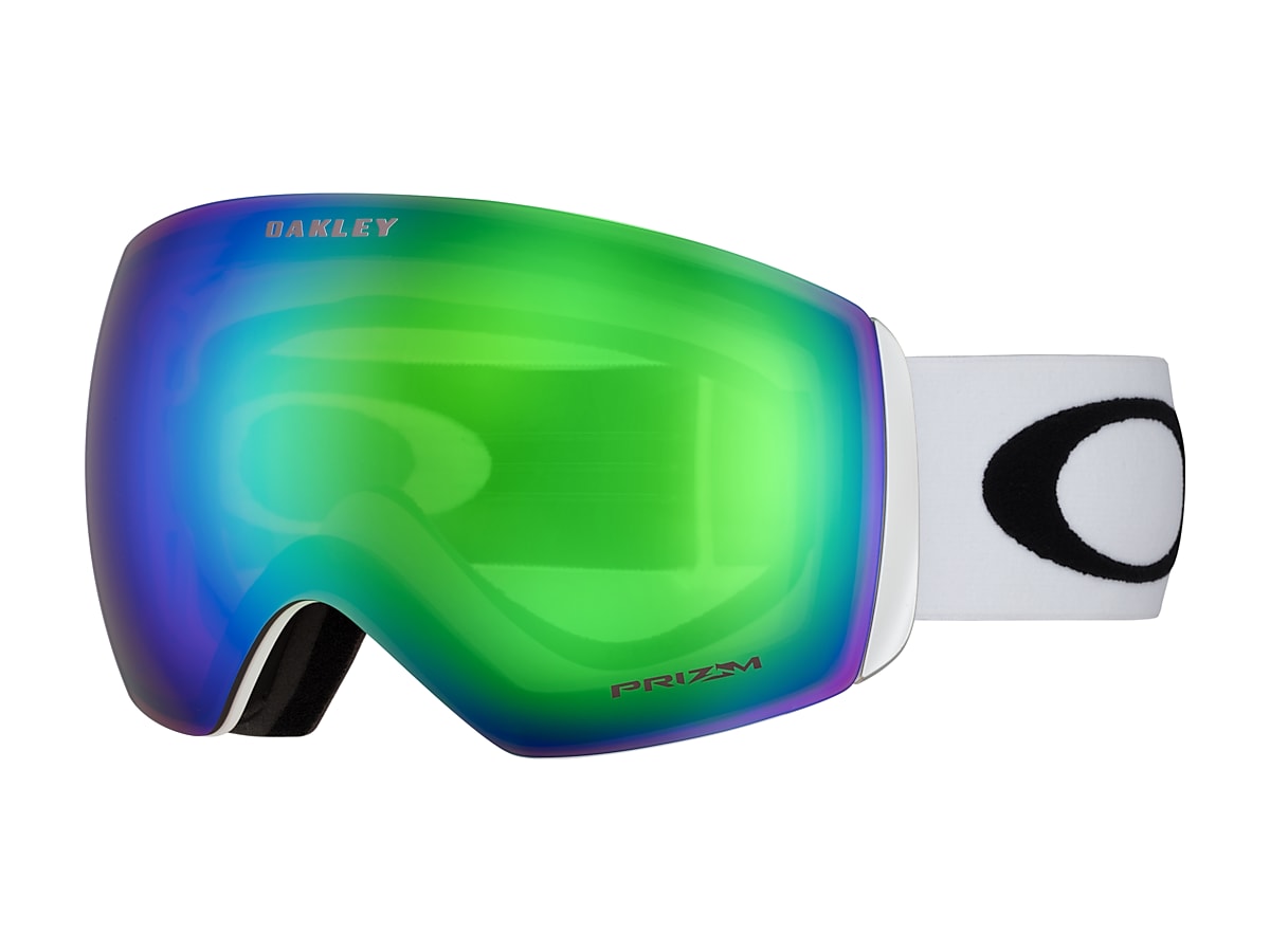 Oakley Flight Deck™ L Snow Goggles - Matte White - Snow Jade OO7050-36 | Oakley® US