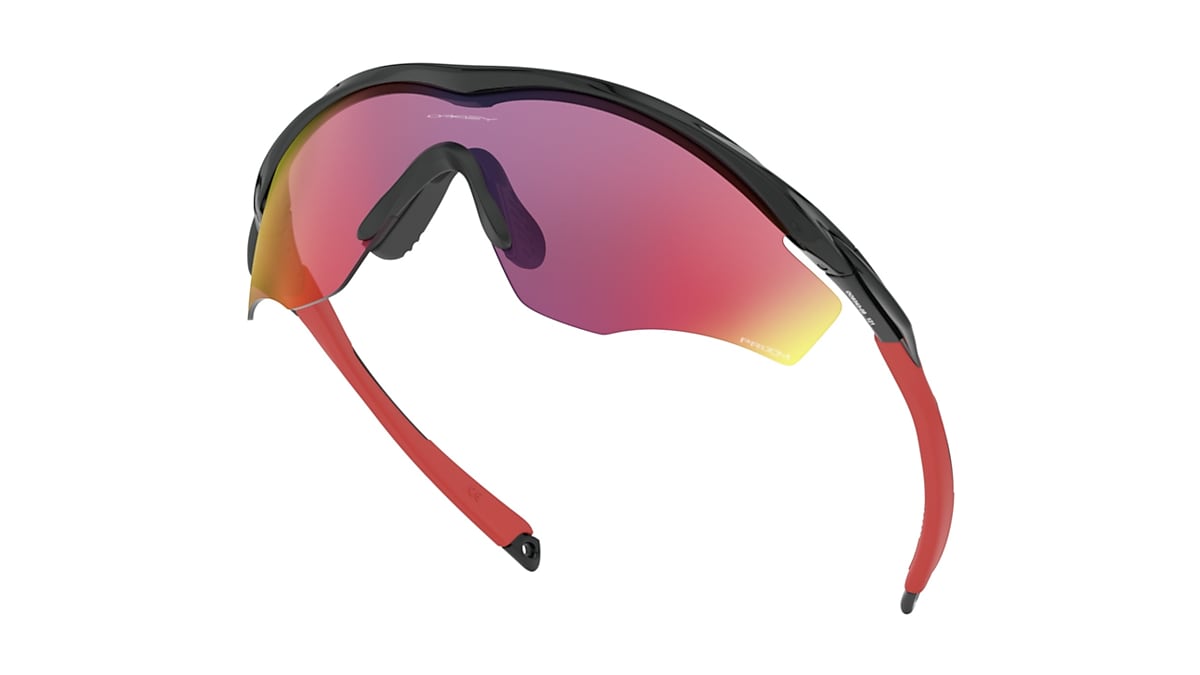 M2 Frame® XL Prizm Road Lenses, Polished Black Frame Sunglasses | Oakley® US