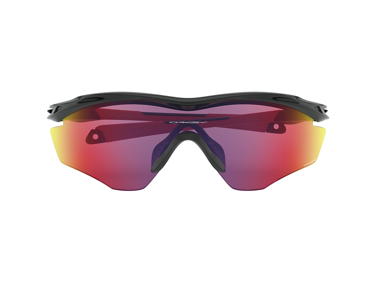 M2 Frame® XL Prizm Road Lenses, Polished Black Frame Sunglasses | Oakley® PL