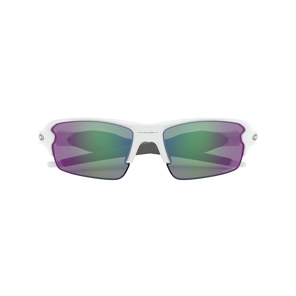 Flak®  (Low Bridge Fit) Prizm Golf Lenses, Polished White Frame  Sunglasses | Oakley® US